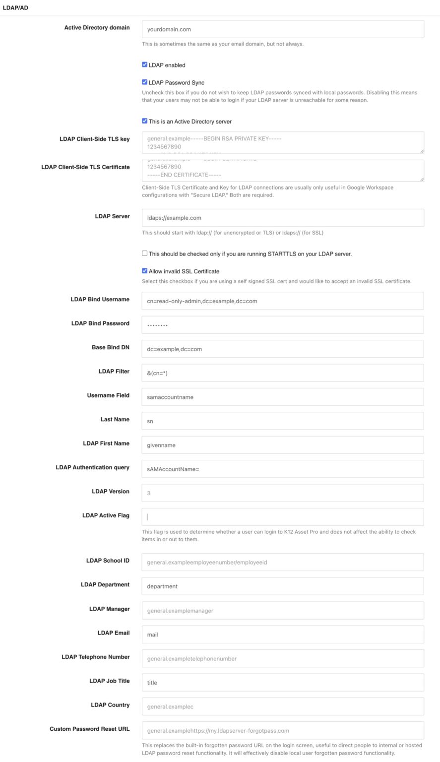 Active Directory LDAP Sync - Divot Assets
