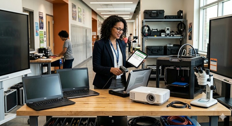California school district fixed asset inventory threshold change